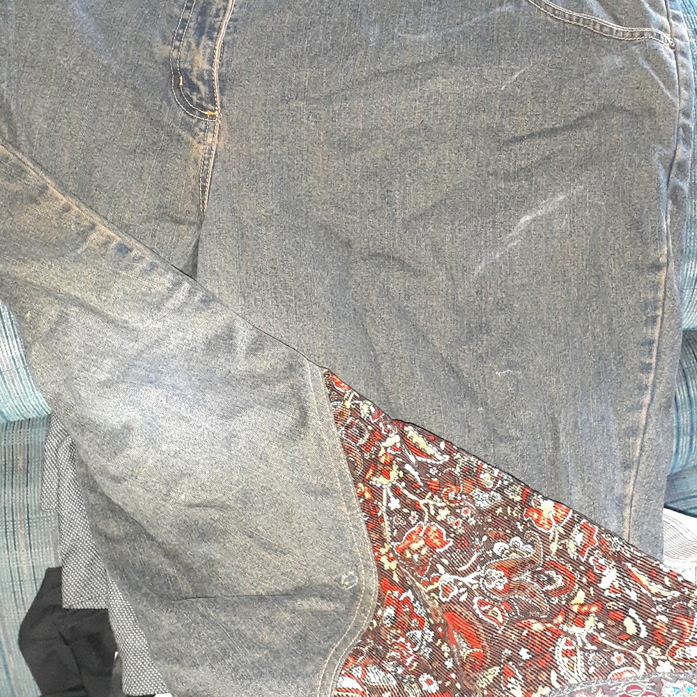 26W Jean pants with pattern